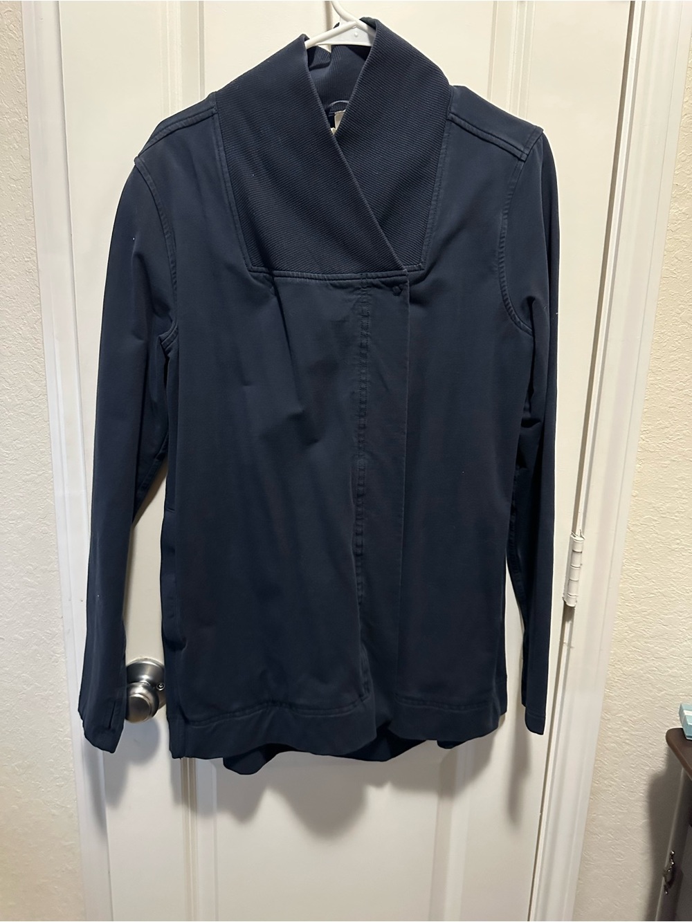 lululemon athletica Navy Shawl-Collar Blazer Jacket sz 12